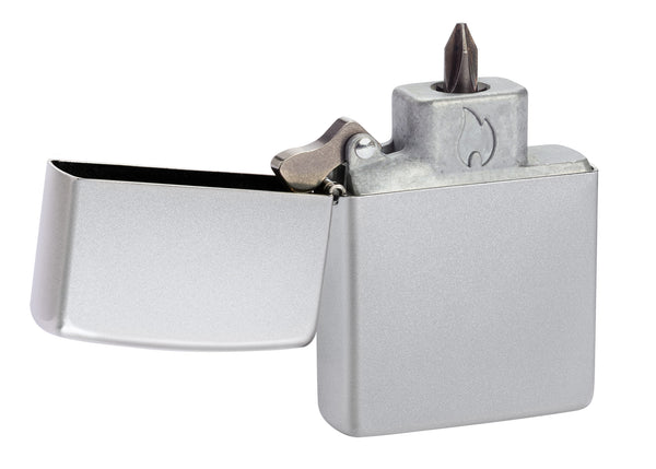 小物 Zippo Zippo Bit Safe Screwdriver Satin Chrome Lighter Insert – Zippo USA