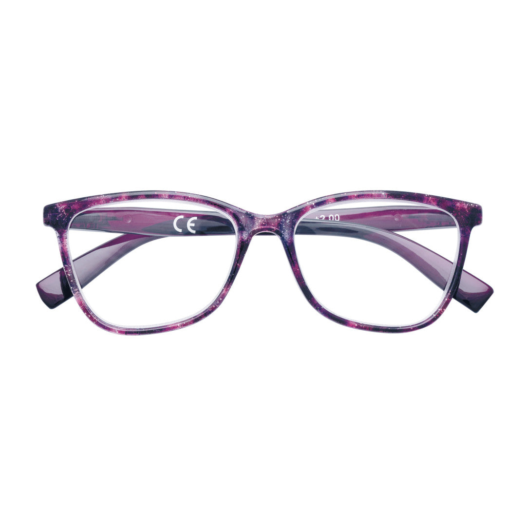 Slim Frame Reading Glasses - Purple