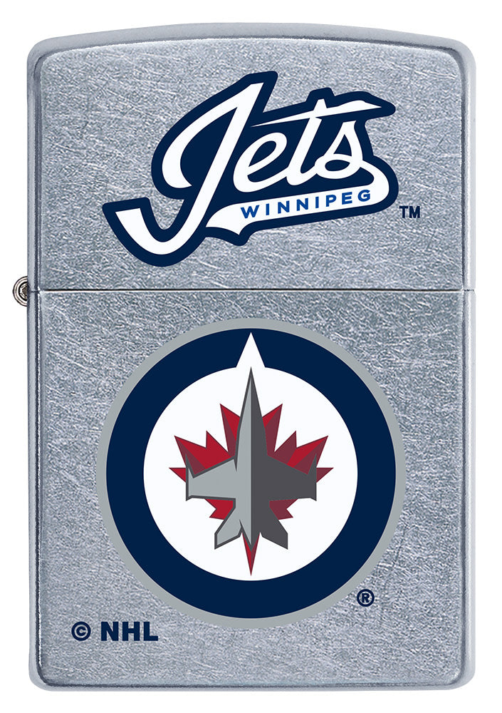Winnipeg Jets™ Logo Design Street Chrome Windproof Lighter – Zippo USA