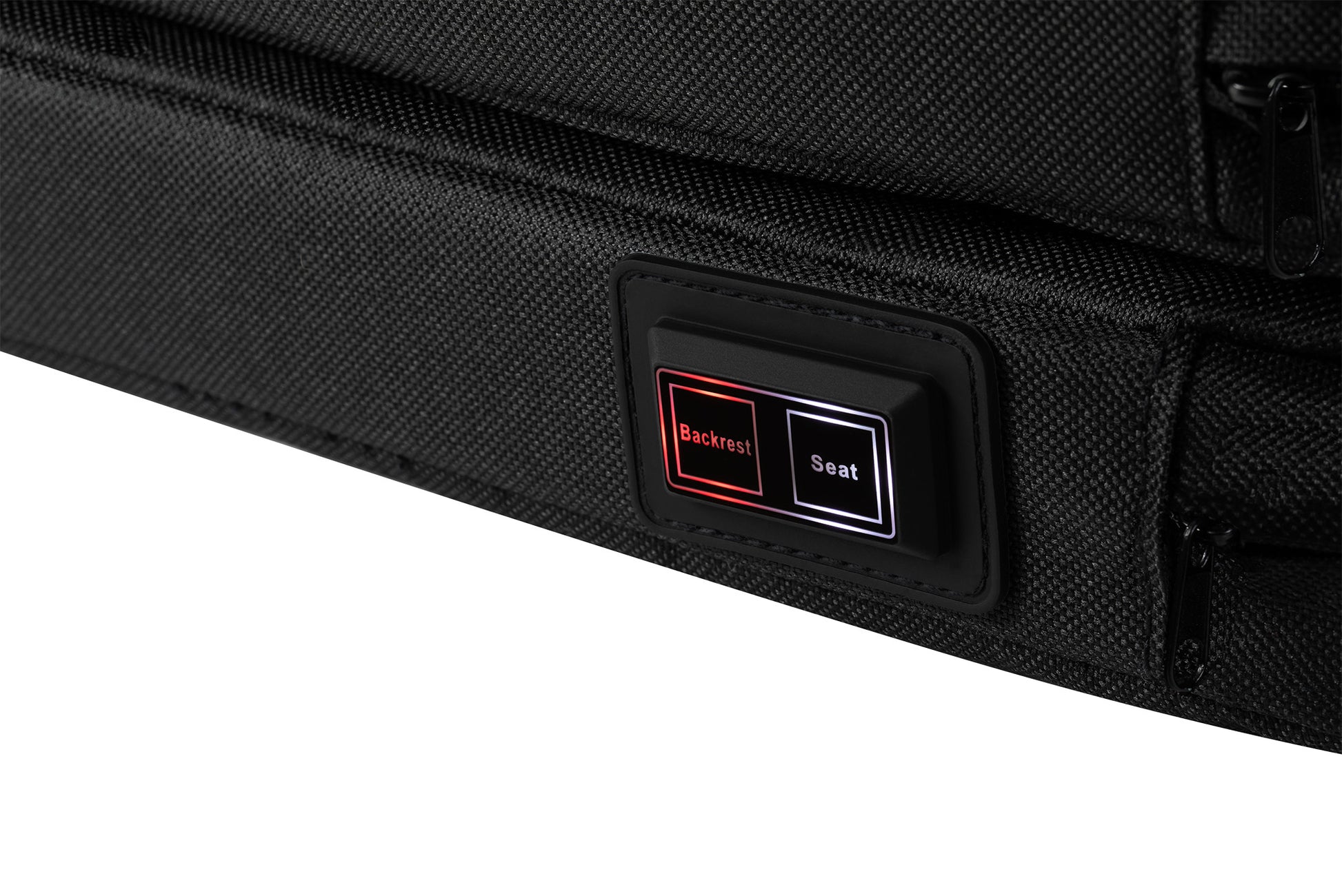 Cropped image of Zippo Heated Seat - Double showing the power buttons.
