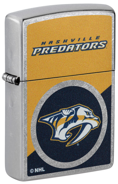 Zippo NHL® Nashville Predators® Colorblock Logo Design Street
