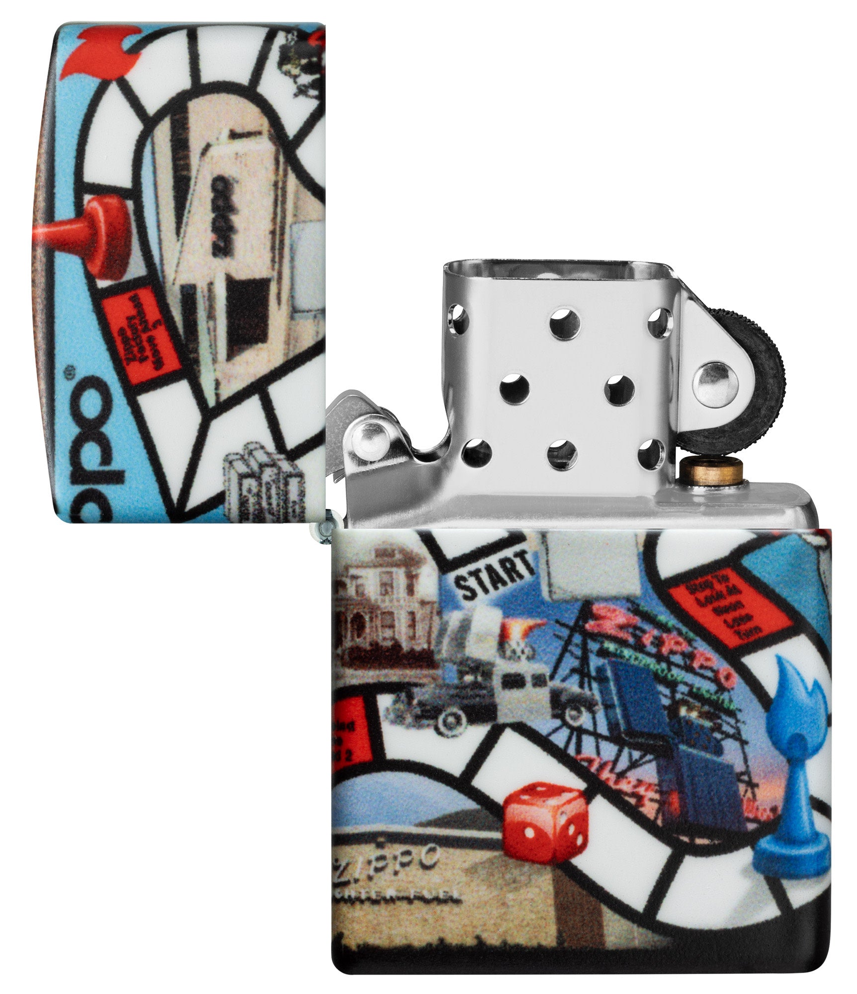 ホップ Zippoland Design 540 Matte Windproof Lighter – Zippo USA