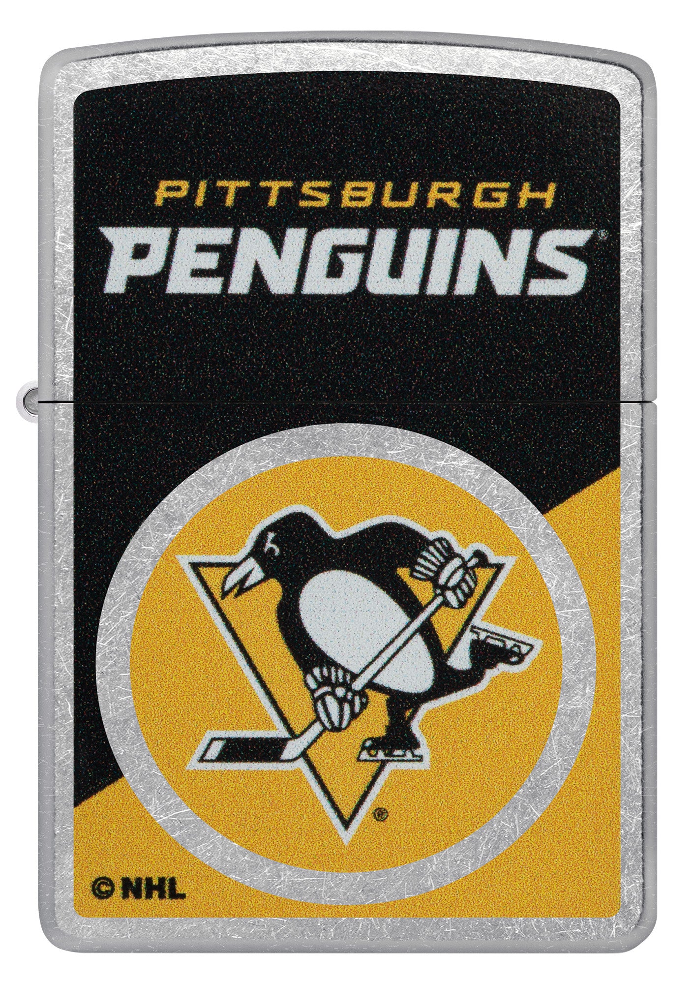 Zippo NHL® Pittsburgh Penguins® Colorblock Logo Design Street