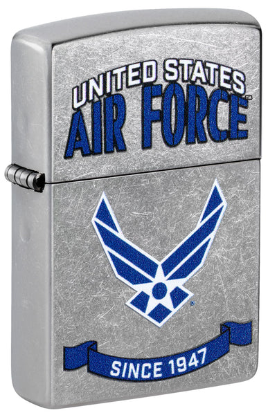 Zippo U.S. Air Force™ Banner Design Street Chrome Windproof
