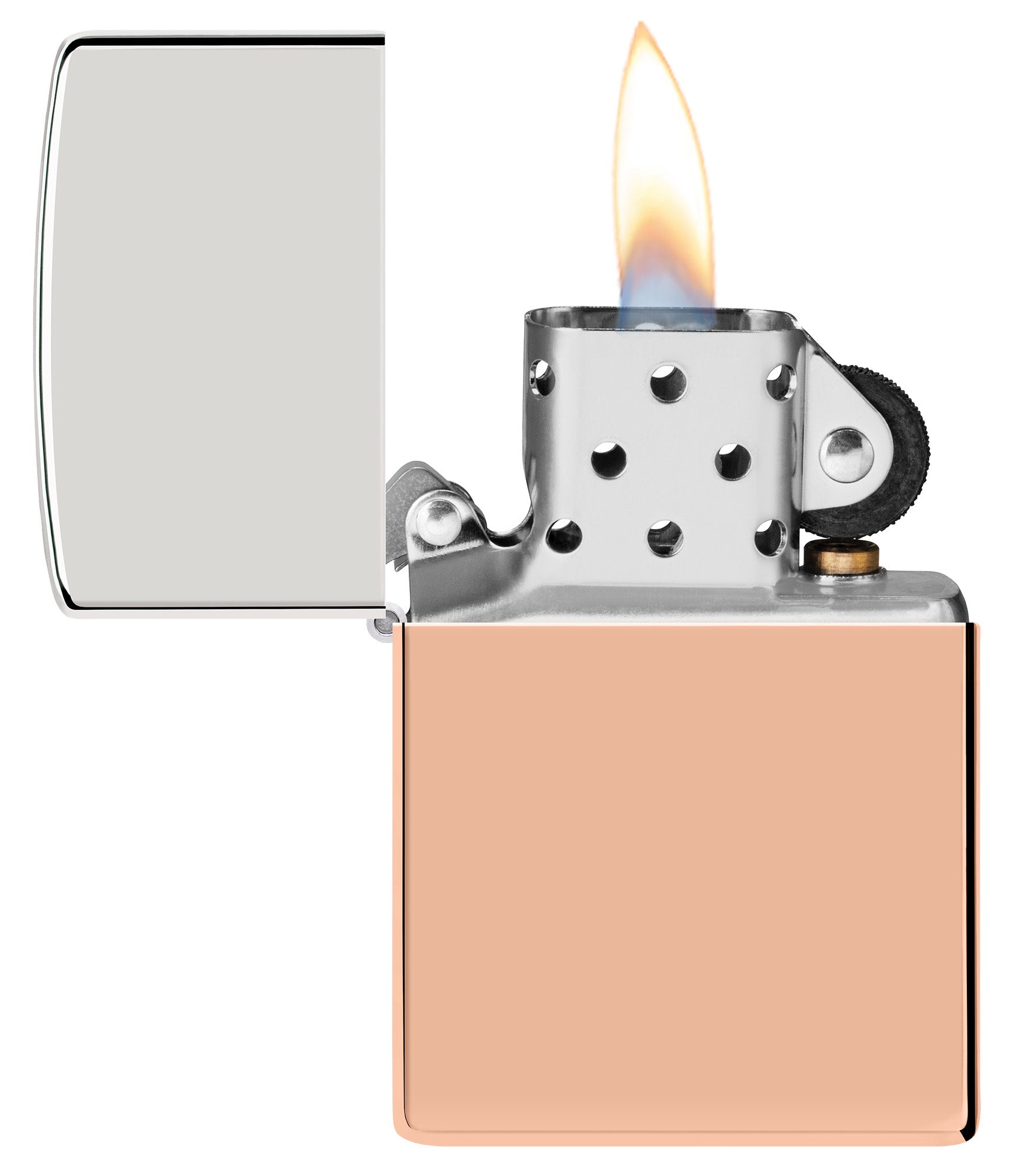 Zippo Bimetal Case Lighter - Sterling Silver Lid Windproof Lighter – Zippo  USA