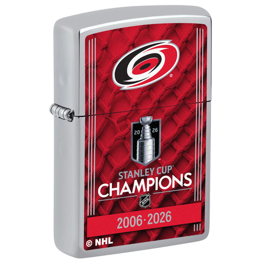 Front shot of 2026 Stanley Cup® Champions standing at a 3/4 angle.