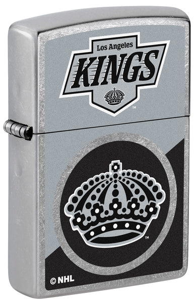 Zippo NHL® LA Kings® Colorblock Logo Design Street Chrome
