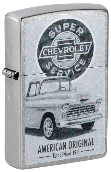 Zippo Chevrolett Street Chrome Windproof Lighter | Zippo USA