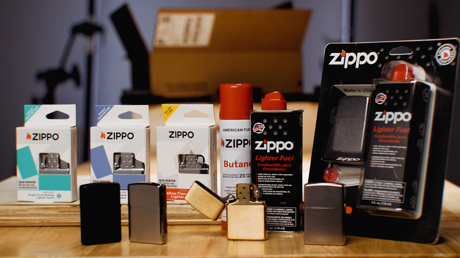 Load video: Zippo Best Sellers