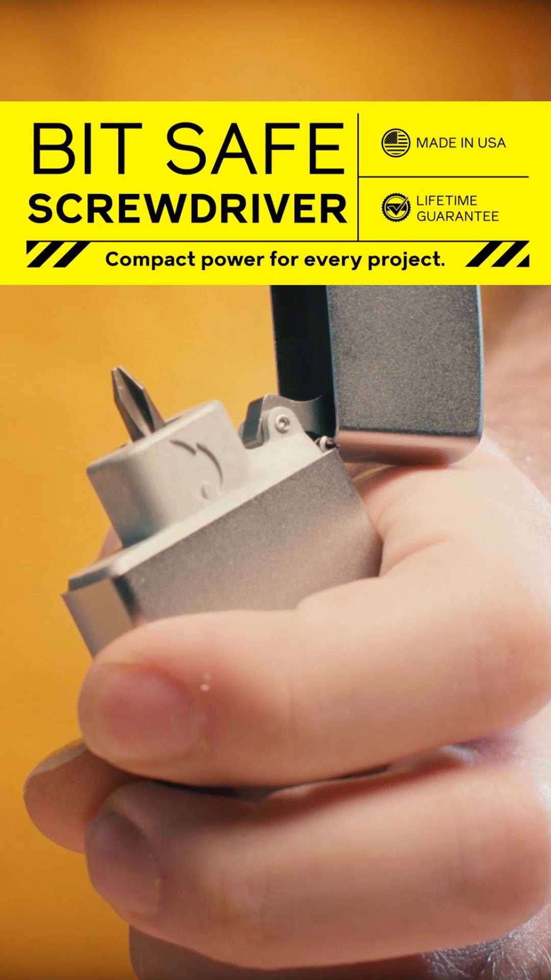 Video summarizing use cases for the Bit Safe Screwdriver.