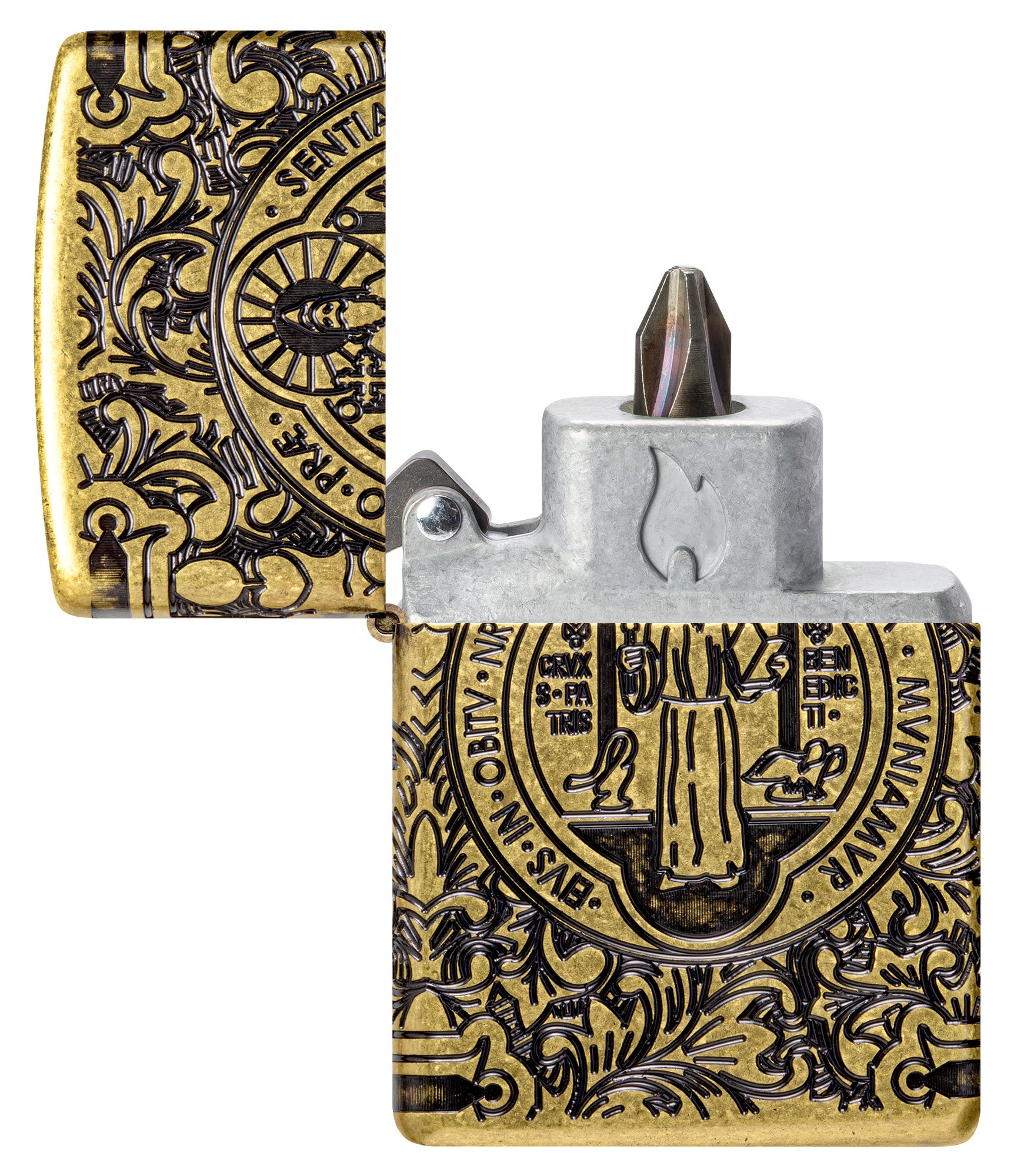 St. Benedict Design Windproof Lighter – Zippo USA