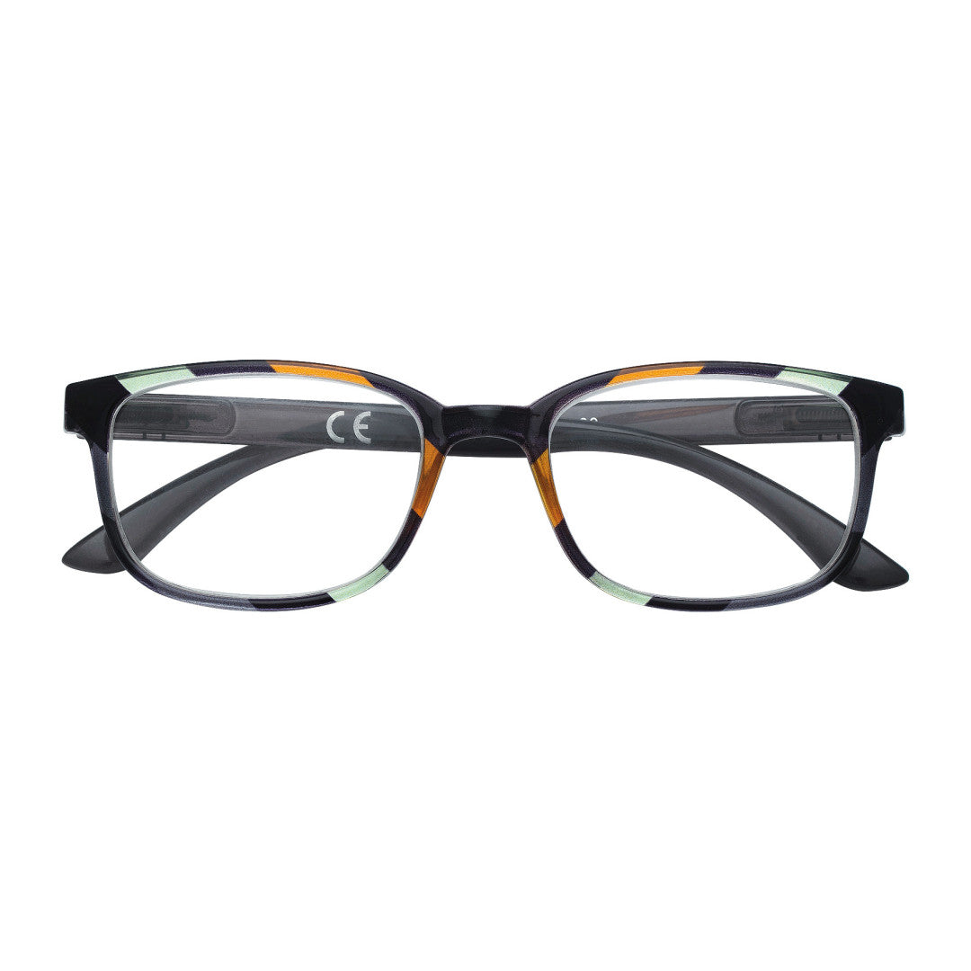 Striped Frame Reading Glasses