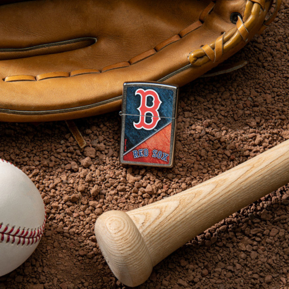MLB® Boston Red Sox™ Street Chrome™ Windproof Lighter – Zippo USA