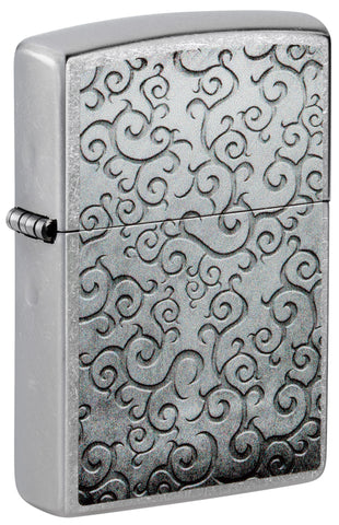 Zippo Bimetal Case Lighter - Sterling Silver Lid Windproof Lighter