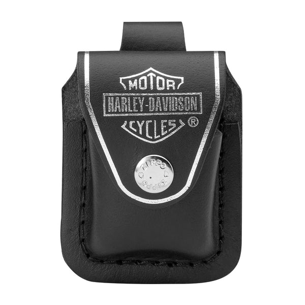 Harley Davidson Zippo Case, Harley Gift, Leather Zippo Case