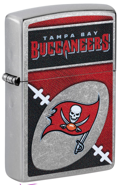 Zippo NFL Tampa Bay Buccaneers Chrome Logo Design Street Chrome