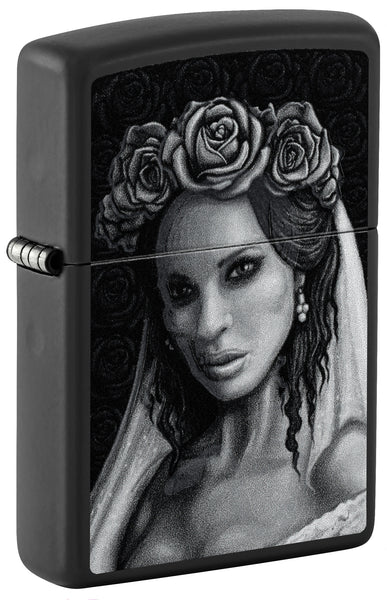 【新品未使用未開封】Zippo LET IT DIE アンクルデス　【公式】 Zippo Til Death Design Black Matte Windproof Lighter – Zippo USA