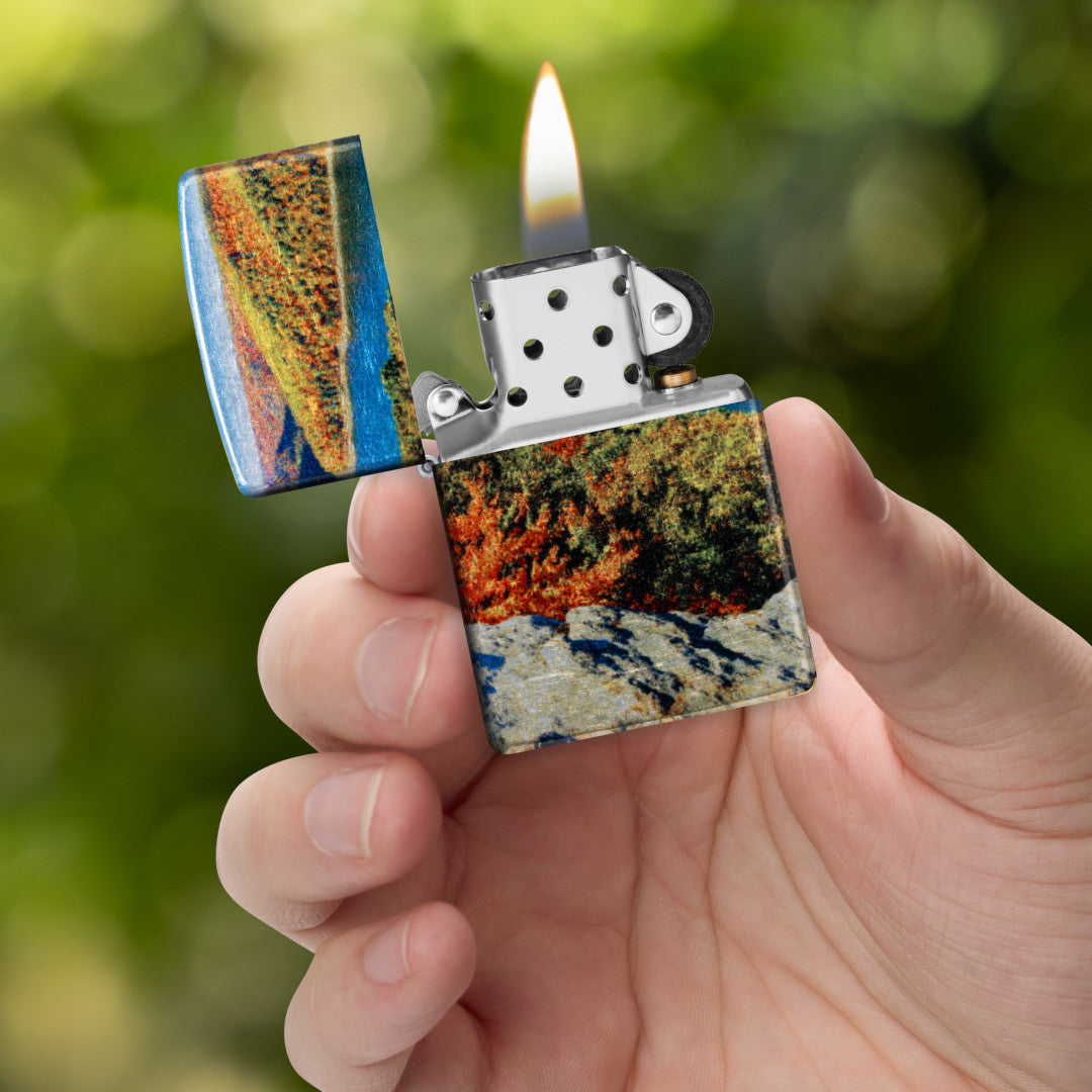 ZIP Exclusive: Allegheny Mountains Design
in hand, open, and lit.