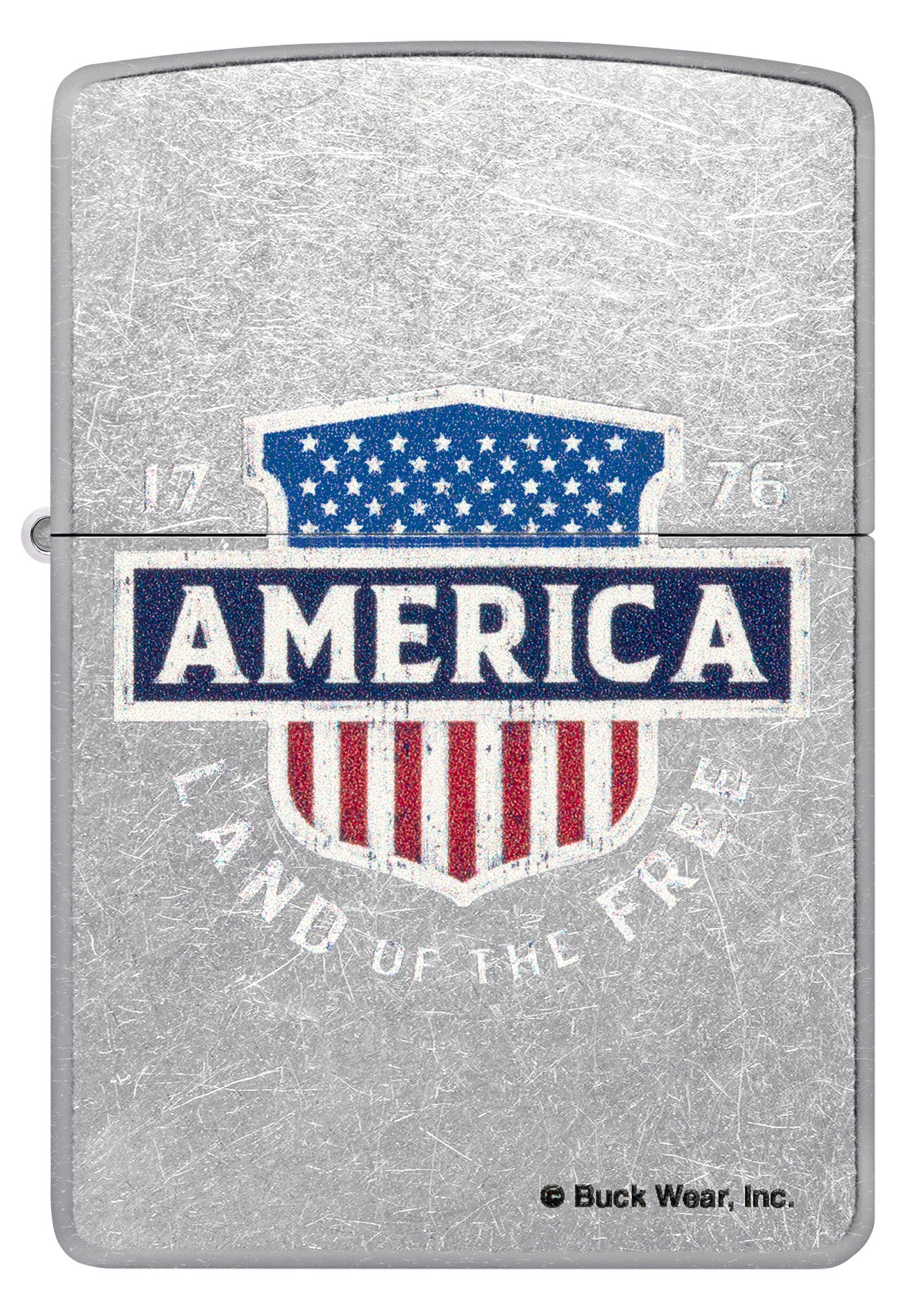 Zippo Buck Wear™ Street Chrome Windproof Lighter – Zippo USA