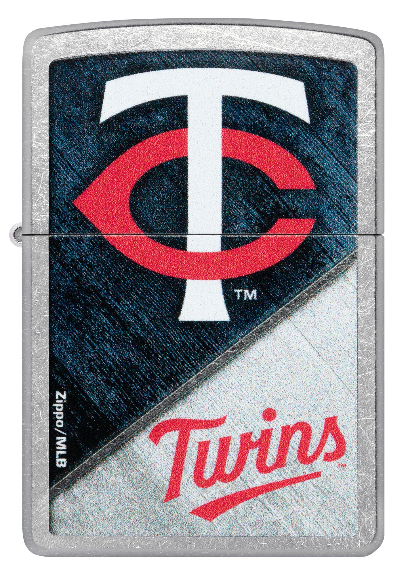 MLB® Minnesota Twins™ Street Chrome™ Windproof Lighter – Zippo USA
