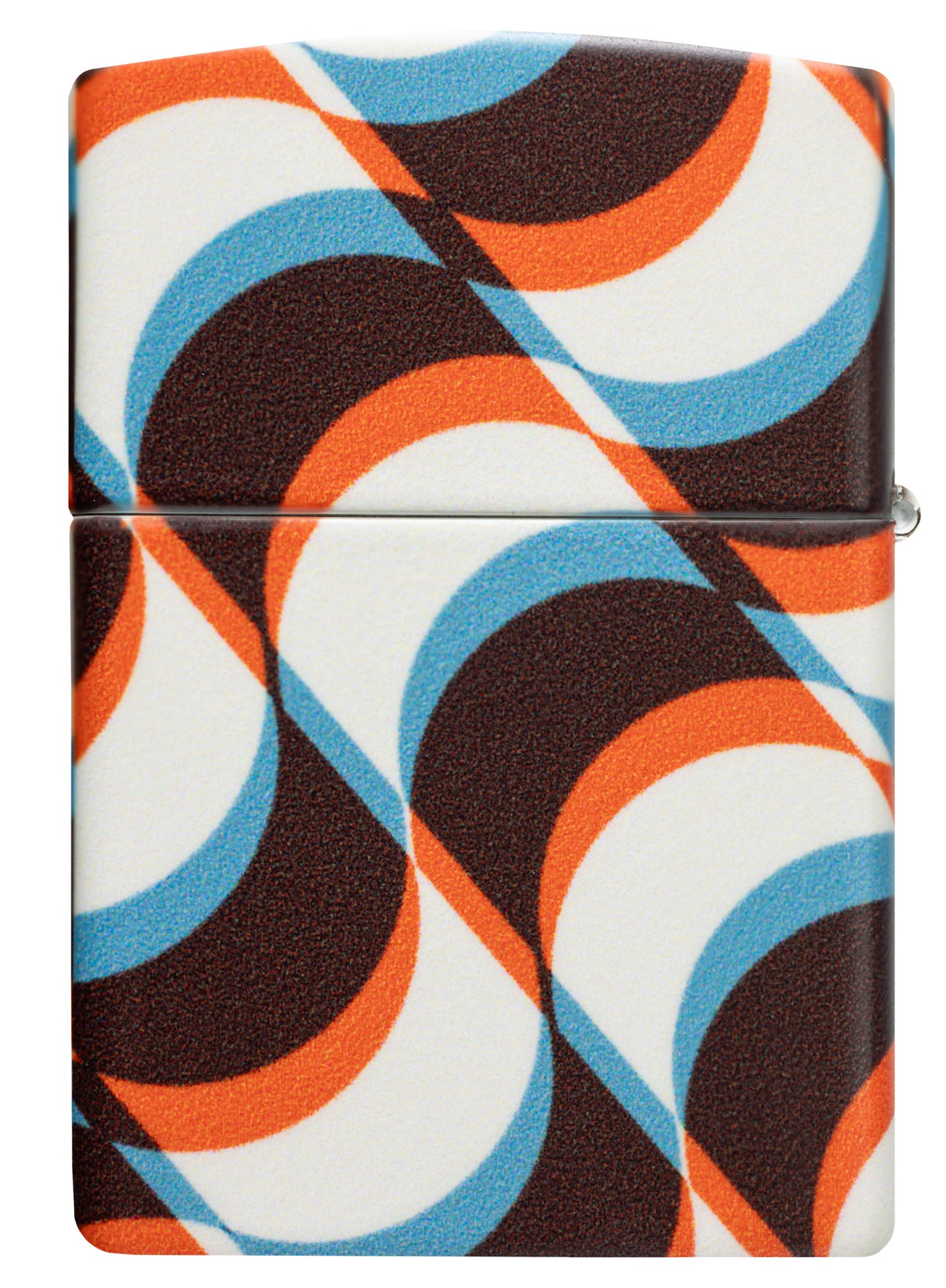 Back view of Zippo Funky Pattern Design 540 Matte Windproof Lighter.