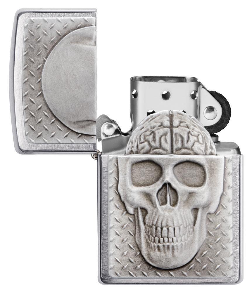 Carroo skull zippo style lighter with magnetic Belt Buckle holder shops