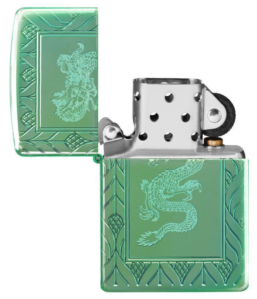 Armor® High Polish Green Elegant Dragon