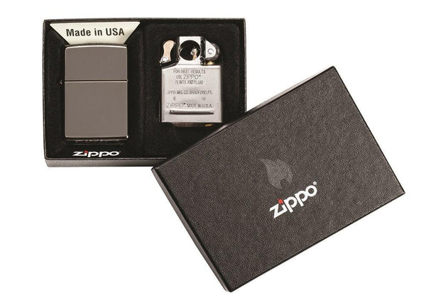 Black Ice® Lighter & Pipe Insert | Zippo USA