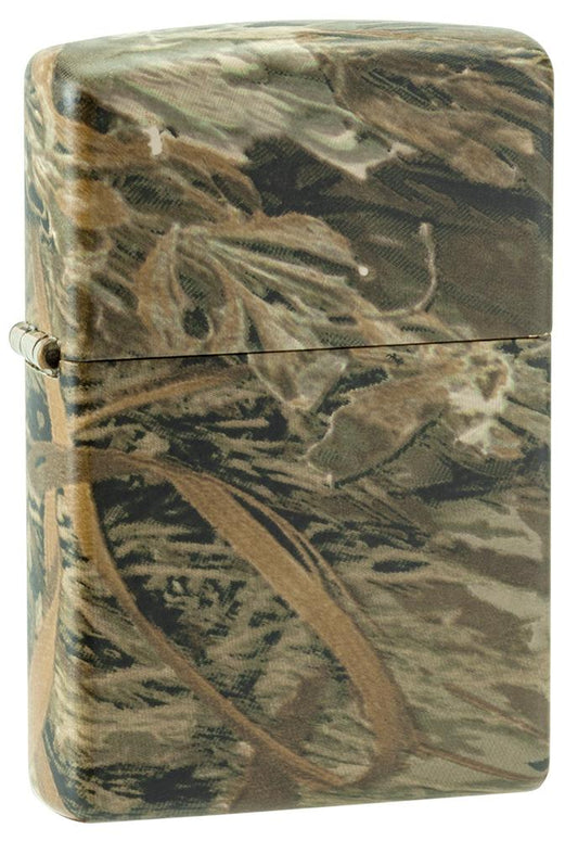 Front of Authentic Zippo Lighter - Realtree Pattern