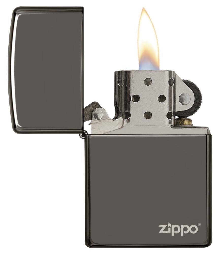 Classic Black Ice® Zippo Logo Windproof Lighter – Zippo USA