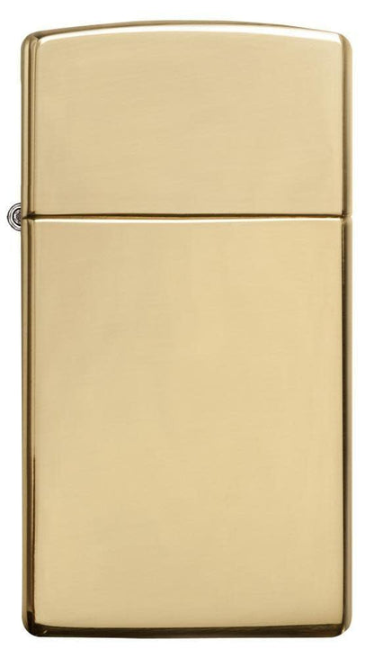 Slim® High Polish Brass Finish Windproof Lighter.