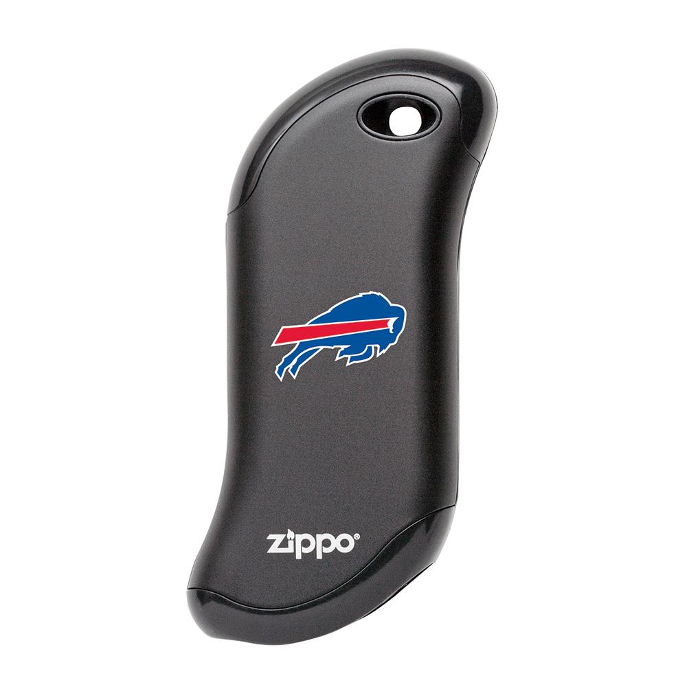 Front of black NFL Buffalo Bills: HeatBank 9s Rechargeable Hand Warmer