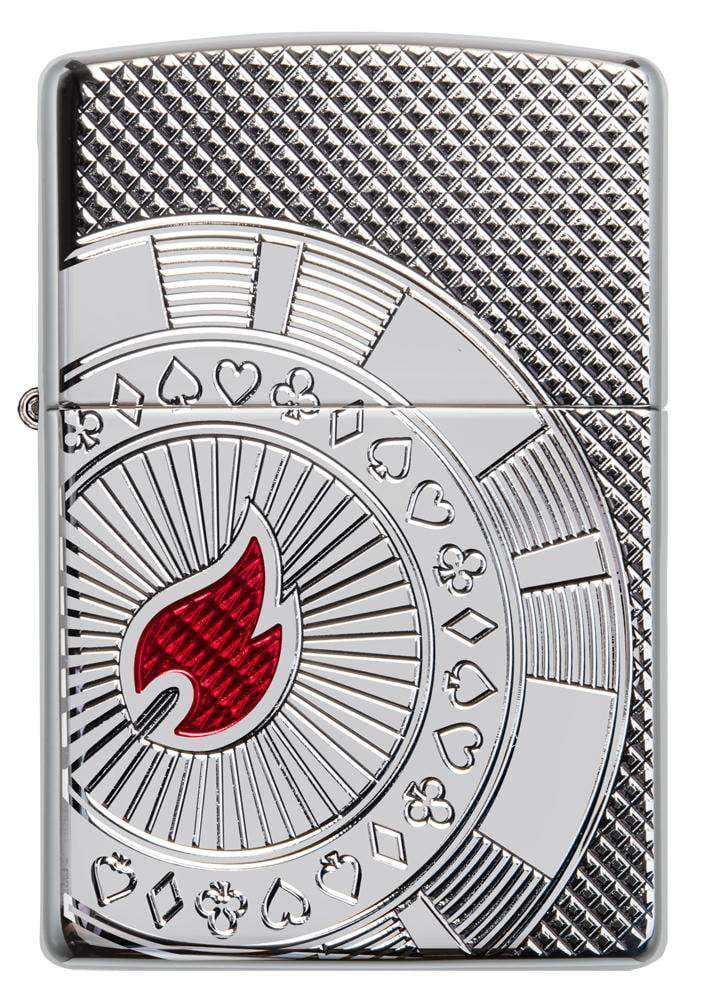 Armor® Poker Chip Design Windproof Lighter – Zippo USA