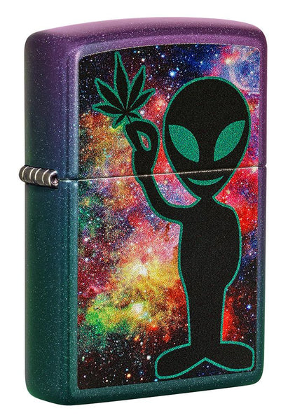 Alien Design Iridescent Windproof Lighter | Zippo USA