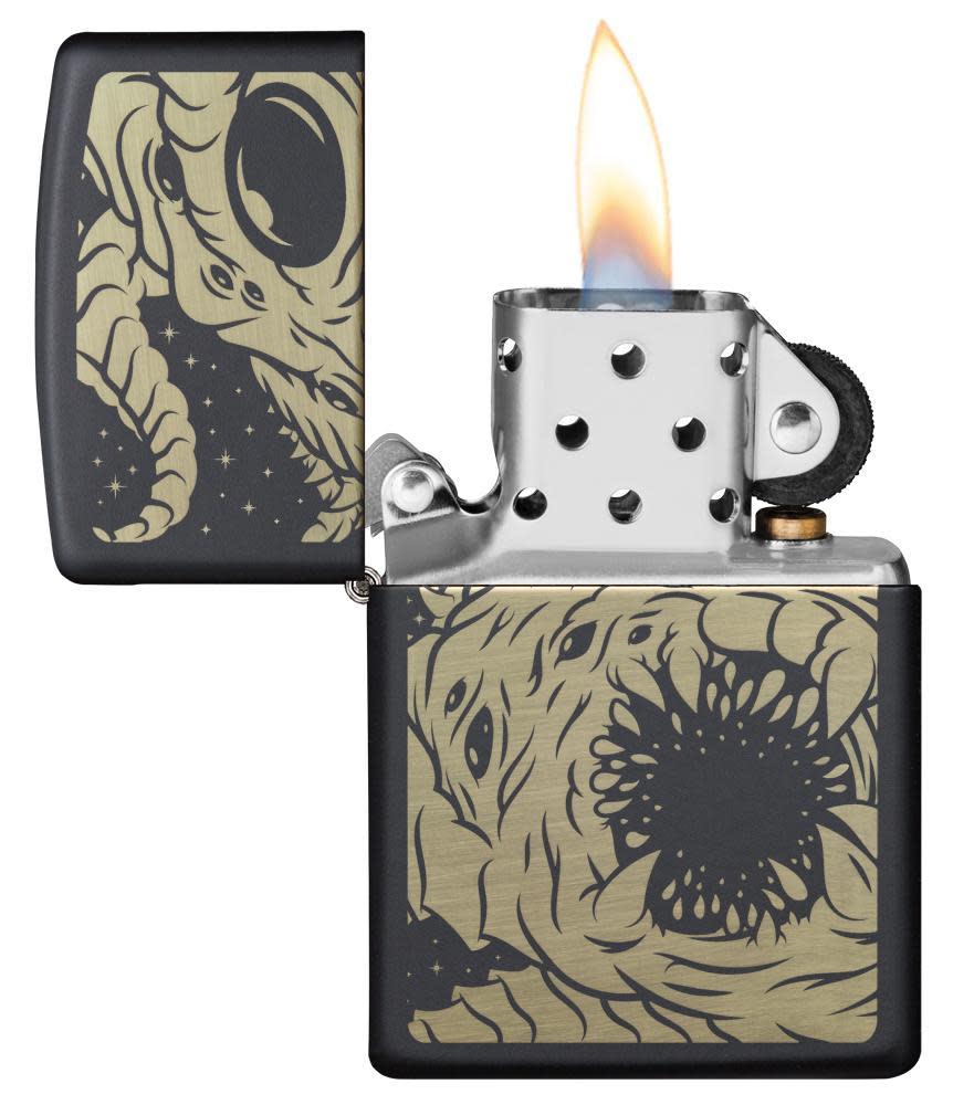 Black Matte Apocalypse Monster Design – Zippo USA