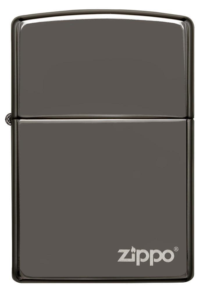 ZIPPO® LIGHTER ZIPPO Classic Black Ice® Zippo Logo Windproof Lighter – Zippo USA