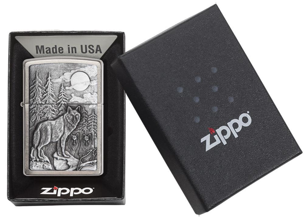 Zippo Timberwolves Emblem Windproof Lighter – Zippo USA