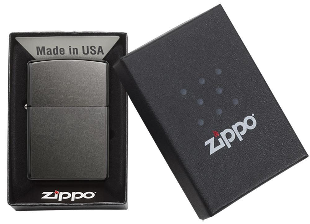 Classic Gray Windproof Lighter – Zippo USA