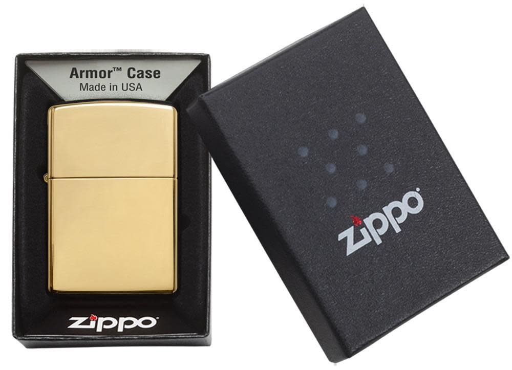 Armor® High Polish Brass Windproof Lighter – Zippo USA