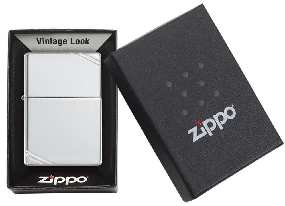 Sterling Silver Vintage with Slashes – Zippo USA