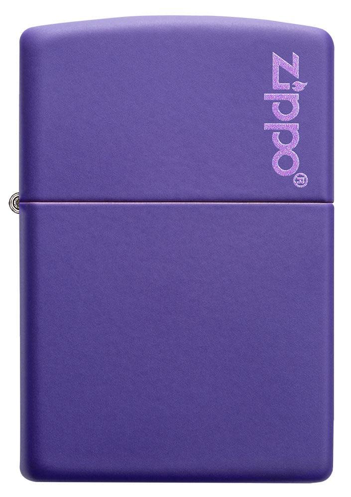 Zippo Sean Dietrich Brackish Design Purple Matte Pocket Lighter 