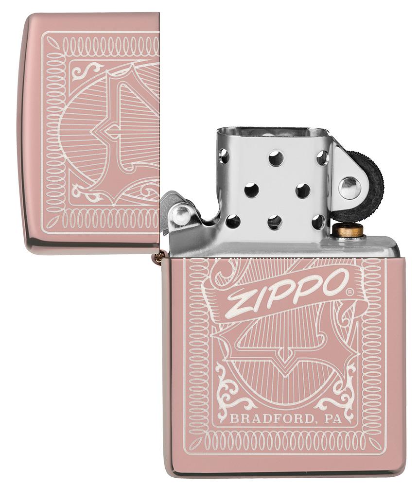 Reimagine Zippo High Polish Rose Gold Windproof Lighter – Zippo USA