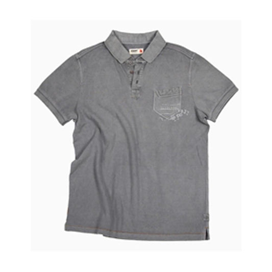 Front shot of Zippo Grey Polo Shirt