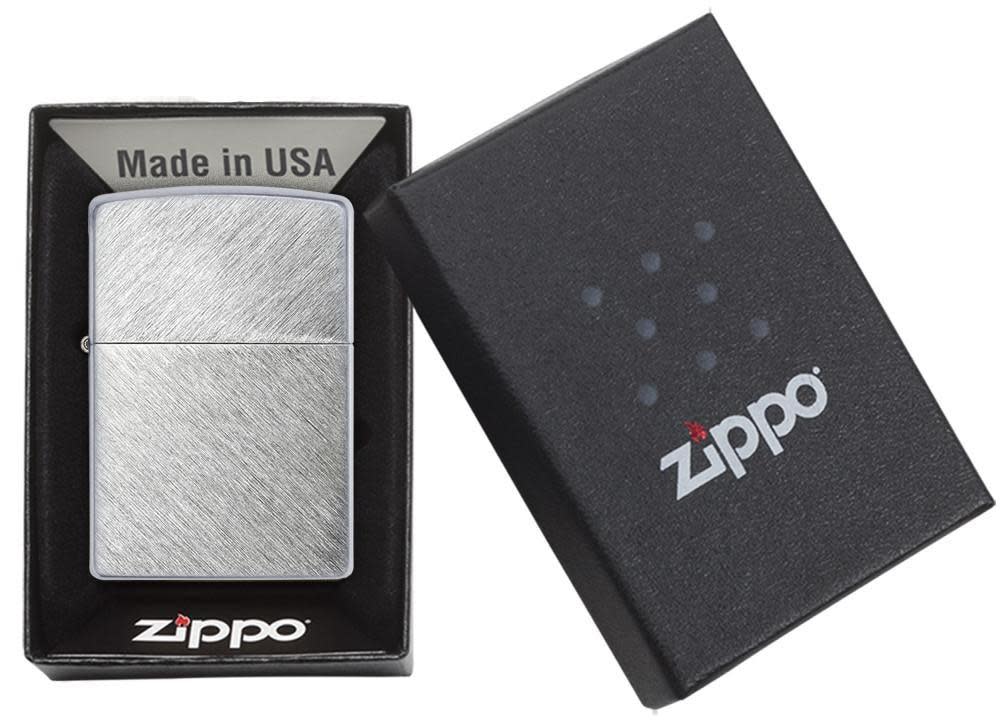 Classic Herringbone Sweep Chrome Windproof Lighter – Zippo USA