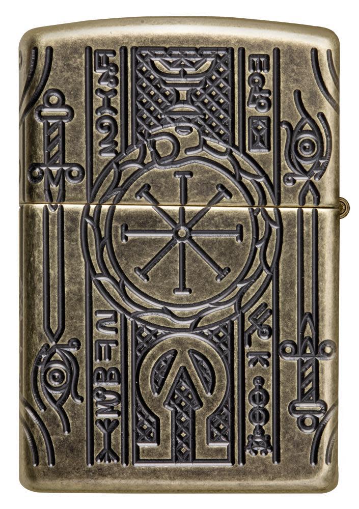 Back view of Armor® Antique Brass Book of the Dead