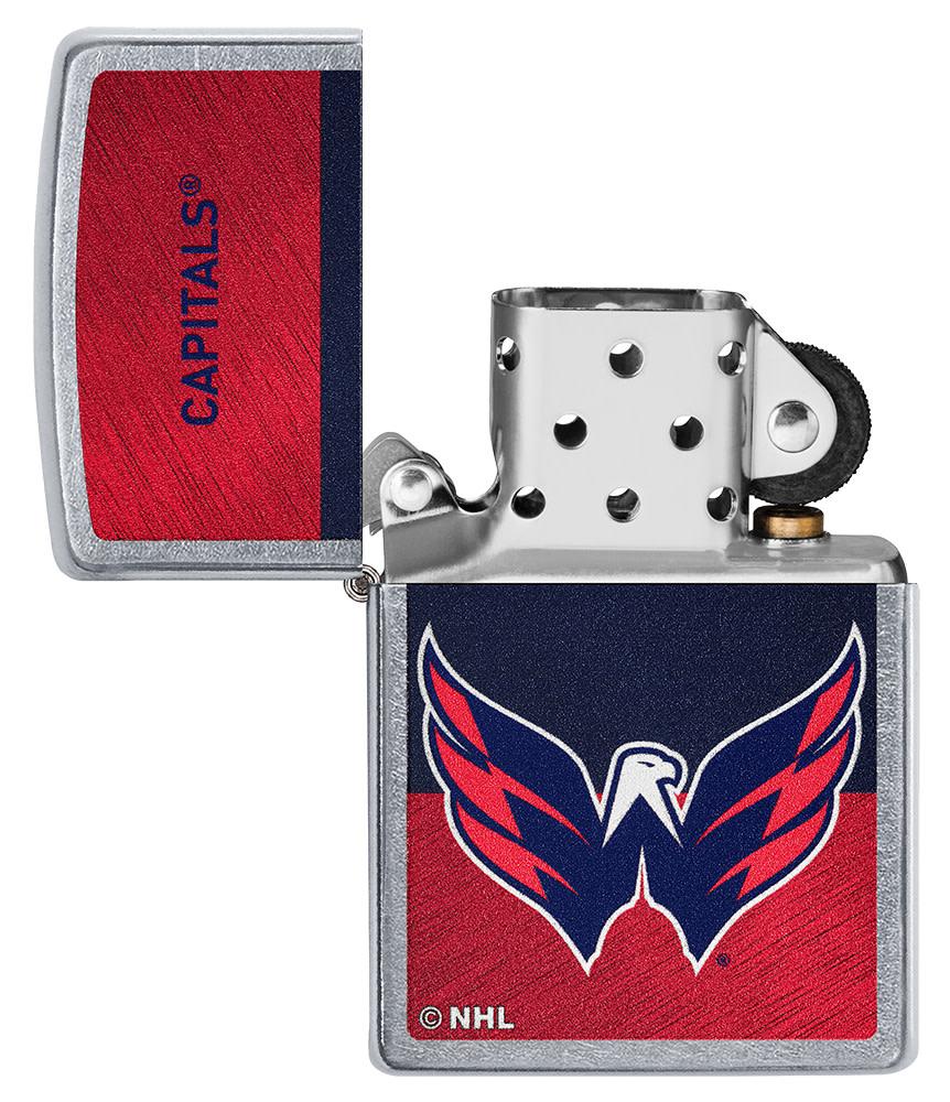 Washington Capitals® Icon Design Street Chrome Windproof Lighter