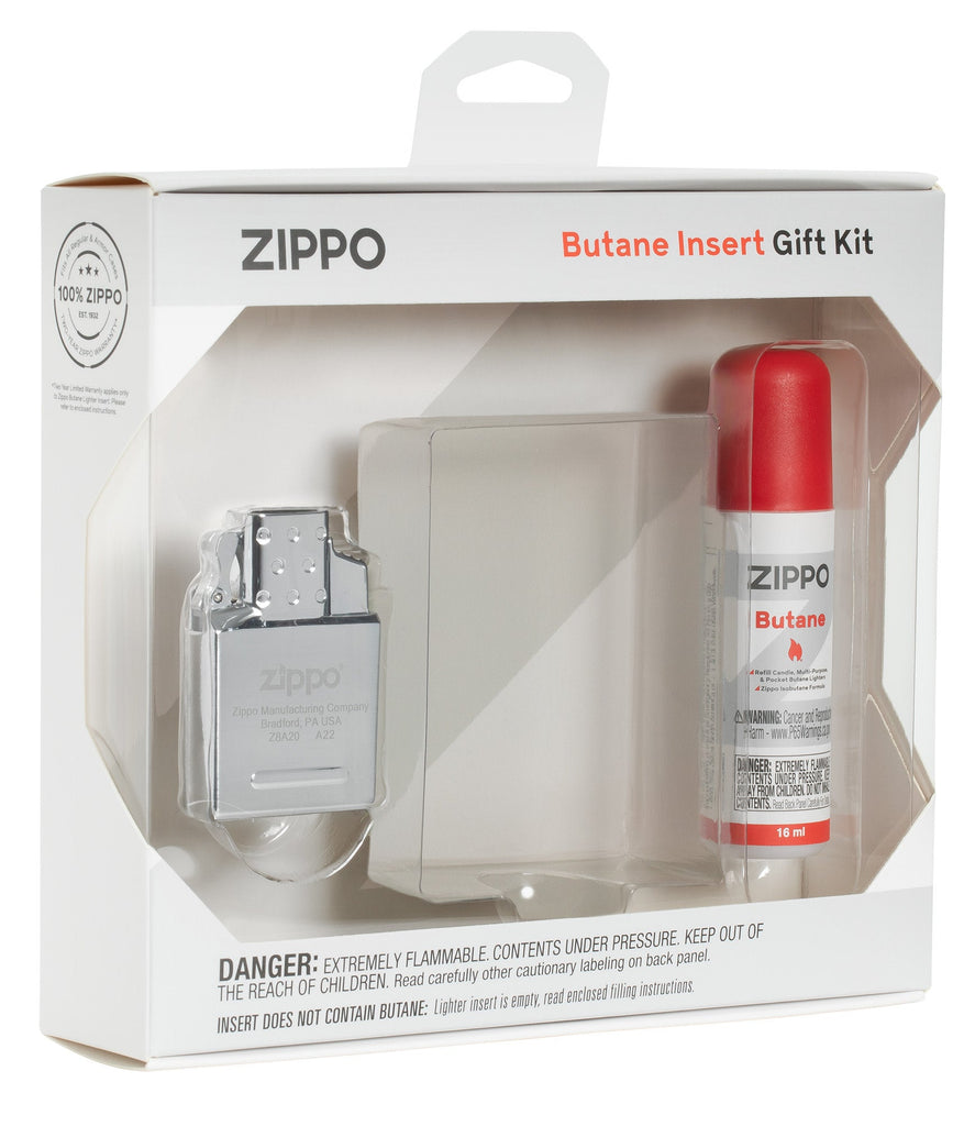 ALL IN ONE ZIPPO KIT WITH LIGHTER