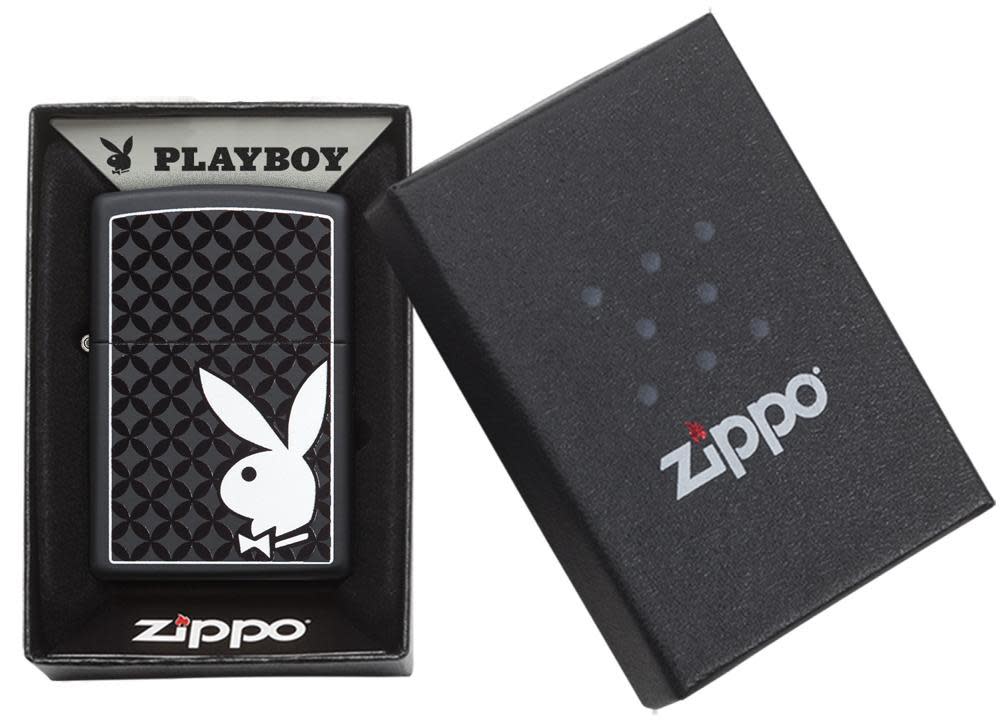 Playboy Black Pattern Windproof Lighter – Zippo USA