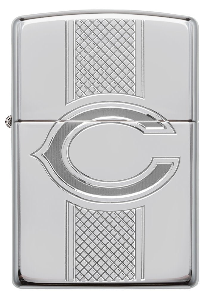 NFL Chicago Bears Collectible High Polish Chrome Windproof Lighter