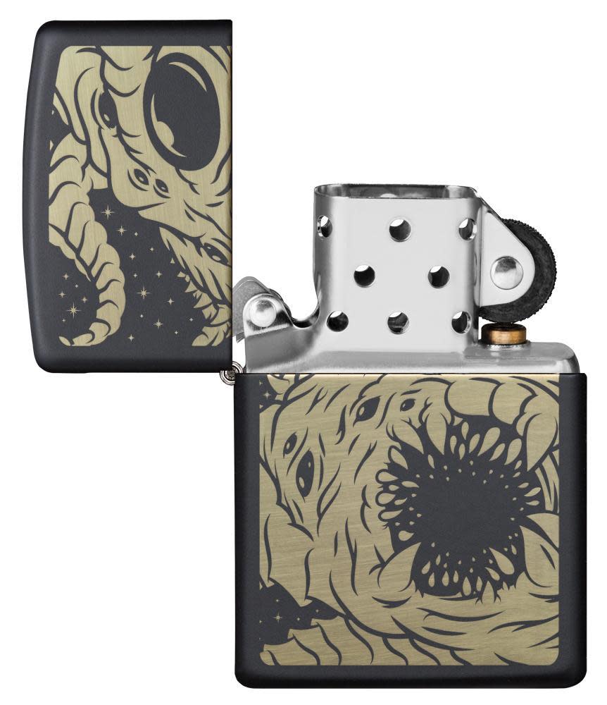 Black Matte Apocalypse Monster Design – Zippo USA
